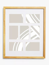 John Lewis 7 Photo Frame & Mount, Oak, 4x6 Inch (10x15 cm)