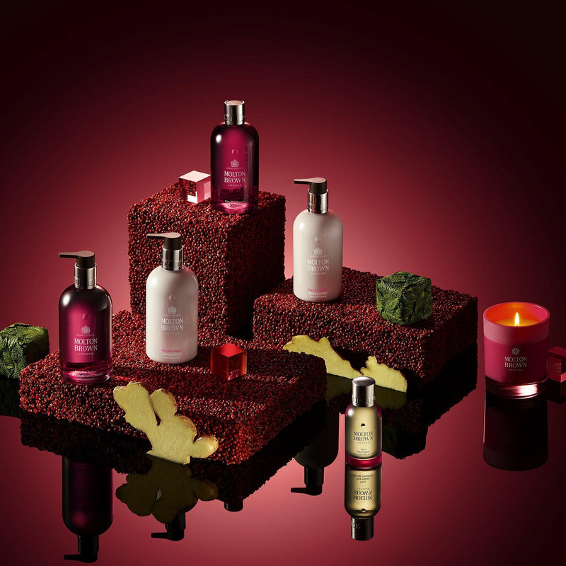 Molton Brown Fiery Pink Pepper bath and shower gel 300ml, imported from the UK