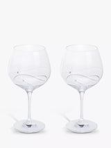 Dartington Crystal Glitz Gin and Tonic Copa Glass 610ml Set of 2