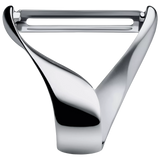 Stainless Steel Vegetable Peeler with Curved Comfortable Handle