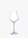 Eclat crystal stemmed wine glasses set of 6 380ml clear - British product