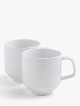 John Lewis Design Project Porcelain Mugs Set of 2 400ml