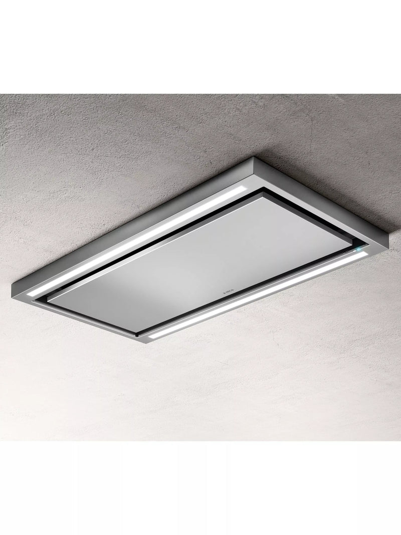 Elica Cloud Seven 90cm Duct-Out Ceiling Cooker Hood - British product