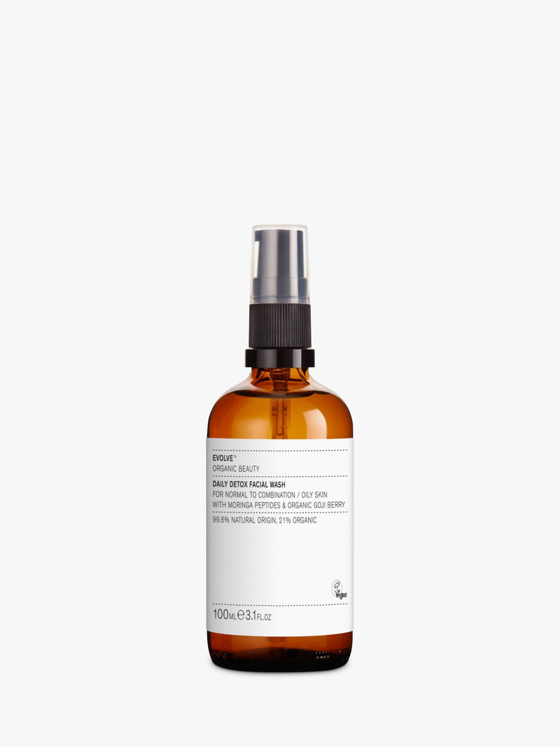 Evolve Organic Beauty Daily Detox Facial Wash 100ml - British product