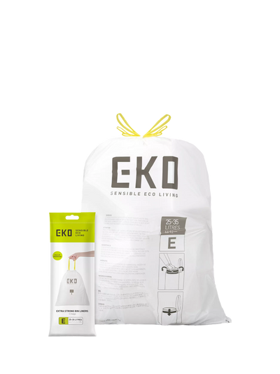 EKO Bin Liners 25-35L Pack of 12