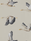 Sanderson Elysian Geese wallpaper (British brand)