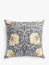 Morris & Co. Pimpernel Cushion Indigo Decorative Cushion