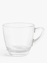 Clear Glass Americano Cups, Set of 2, 320ml