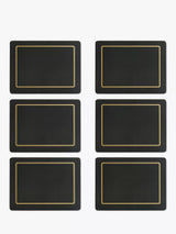 Cork-Backed Classic Placemats, Set of 6