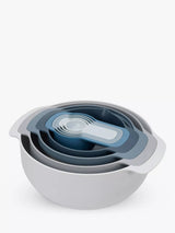 Joseph Joseph Editions Mixing Bowls & Measuring Cups Sky Kitchen Set 9 Pieces