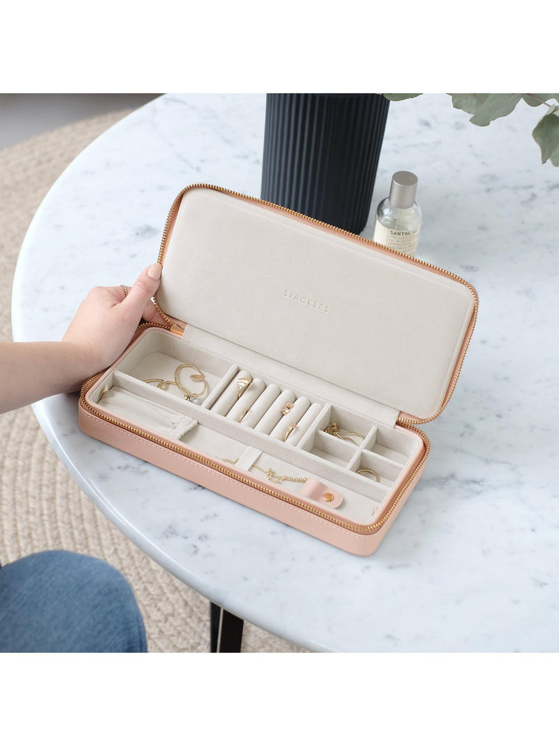 Stackers necklace travel jewellery box (British brand)