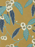 Harlequin Coppice floral leaf pattern wide wallpaper, UK version