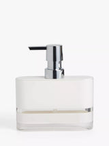 Block Stripe Soap Dispenser in Pastel Teal