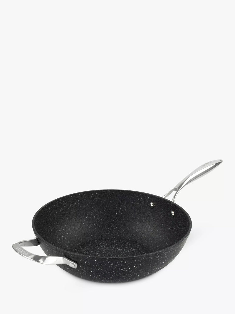 Eaziglide Neverstick2 non-stick open wok 32cm - British product