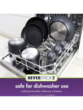 Eaziglide Neverstick2 Aluminium Non-Stick Shallow Casserole 32cm - British product