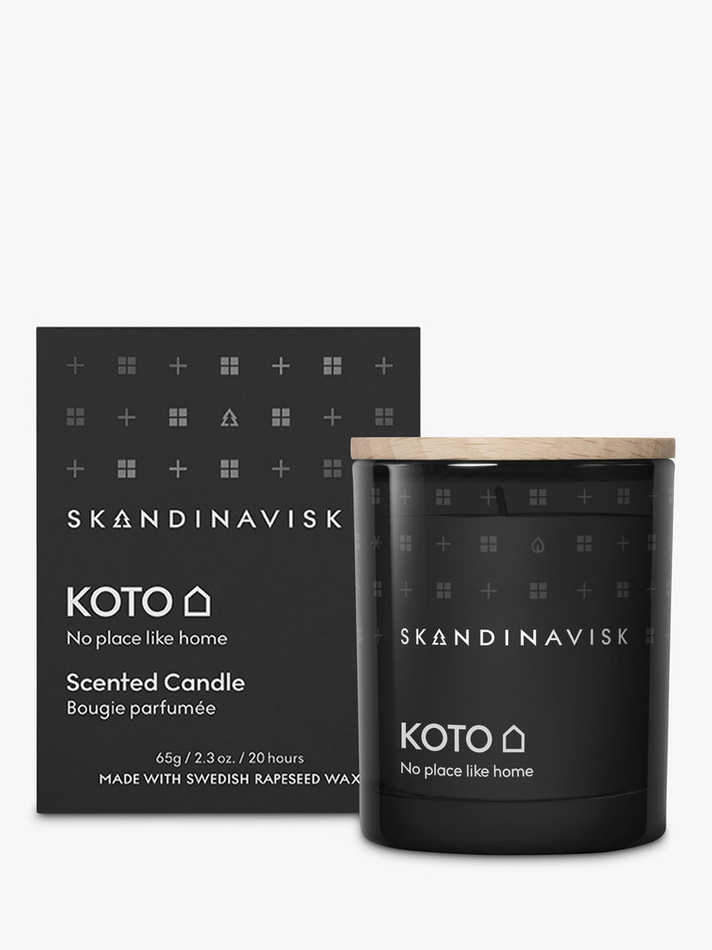 Skandinavisk Koto scented candle with vanilla and orange notes 65g (British brand)