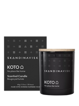 Vanilla and Orange Peel Scented Candle with Rapeseed Wax 65g