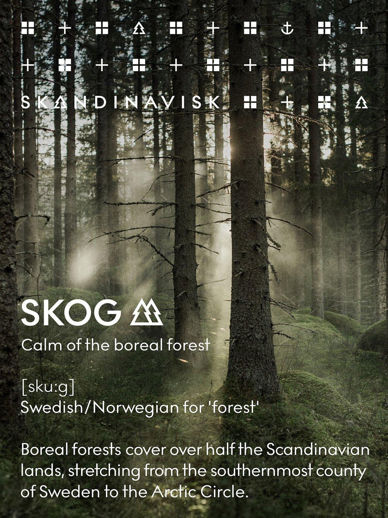 SKANDINAVISK Skog Scented Candle 200g (British brand)
