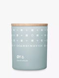 Skandinavisk ØY scented candle with crabapple and dog rose notes, 65g (British brand)
