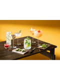 LSA International Borough Clear Champagne Glasses Set of 4 285ml, UK version