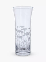 Dartington Crystal Bloom Marguerite Trumpet Vase Clear 25cm