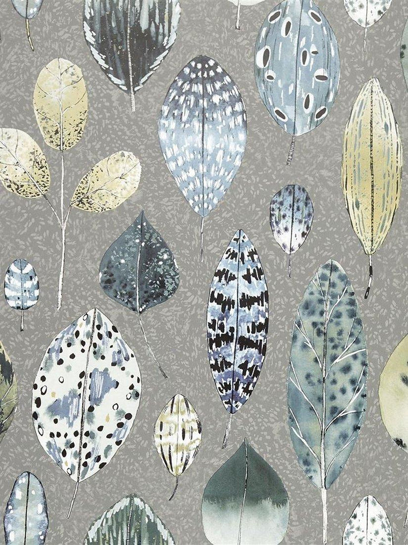 Designers Guild Tulsi Wallpaper - Zinc Pdg1060 03