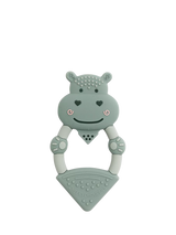 Cheeky Chompers Animal Teether Chewy the Hippo Baby Teether