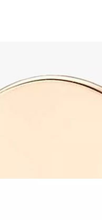 IBB Personalised 9ct Gold Double Disc Initial Pendant Necklace - McGrocer