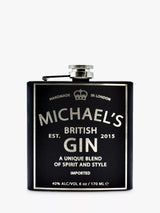 Treat Republic Personalised Vintage Gin Hip Flask 170ml