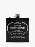 Treat Republic vintage whiskey hip flask 170ml (British brand)