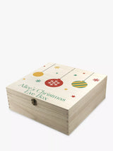 Treat Republic Personalised Baubles Christmas Eve Gift Box