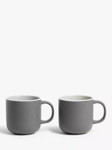 Stoneware Mugs, Set of 2, 375ml
