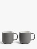 John Lewis Puritan stoneware mugs set of two 375ml, UK version