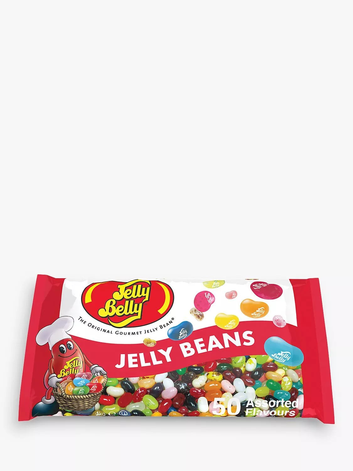 Jelly Belly 50 Flavours Bag of Assorted Jelly Beans, 1kg - McGrocer