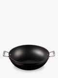 Le Creuset toughened non-stick aluminium wok 32cm, UK version