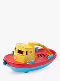 Green Toys Bathtime Tugboat plastic toy boat, UK version