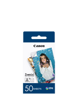 Zink Sticky-Backed Photo Paper 50 Sheets, 2 x 3 Inches for Mobile Photo Printers