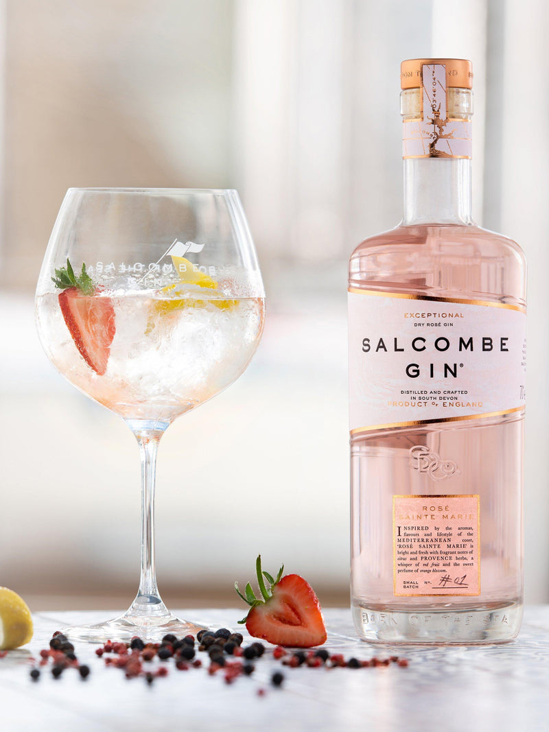 Salcombe Gin Rosé Sainte Marie gin 70cl (British brand)