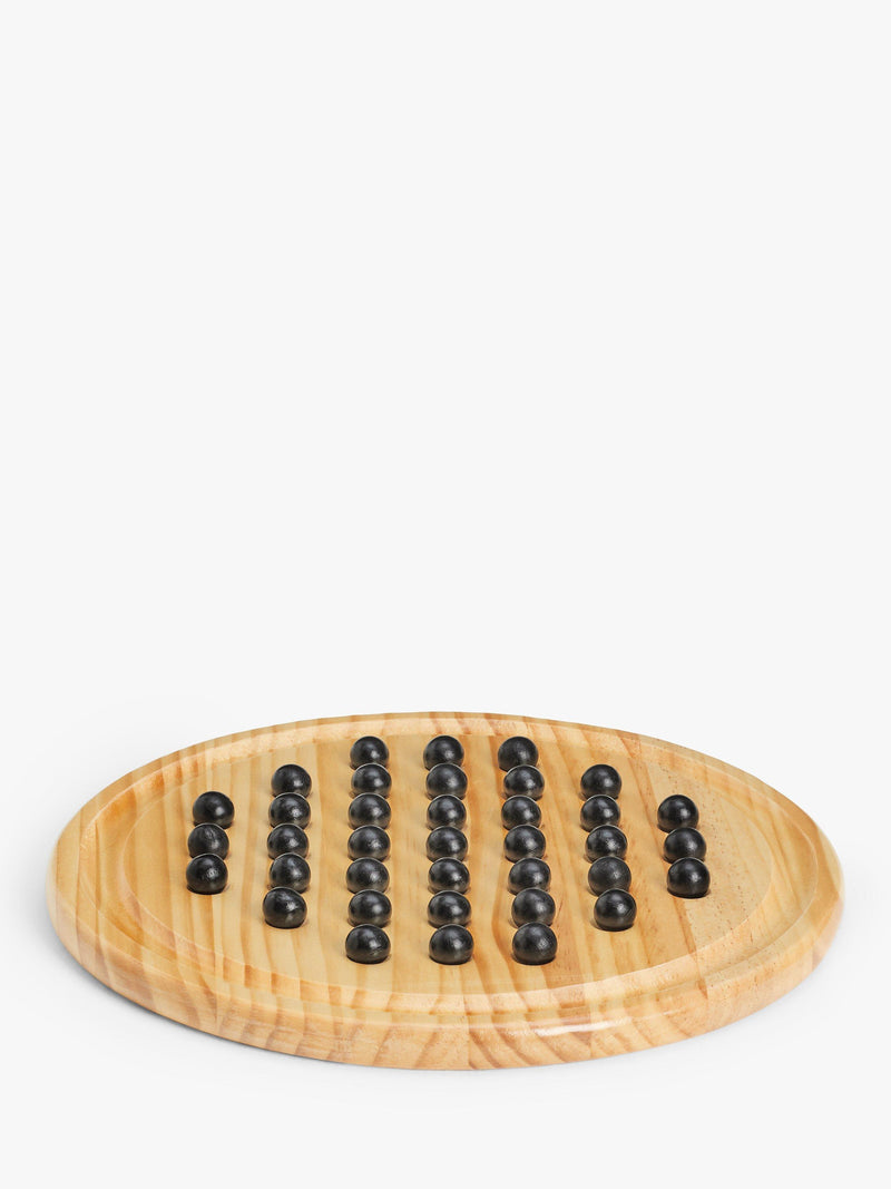 John Lewis wooden solitaire game 33 holes, UK version