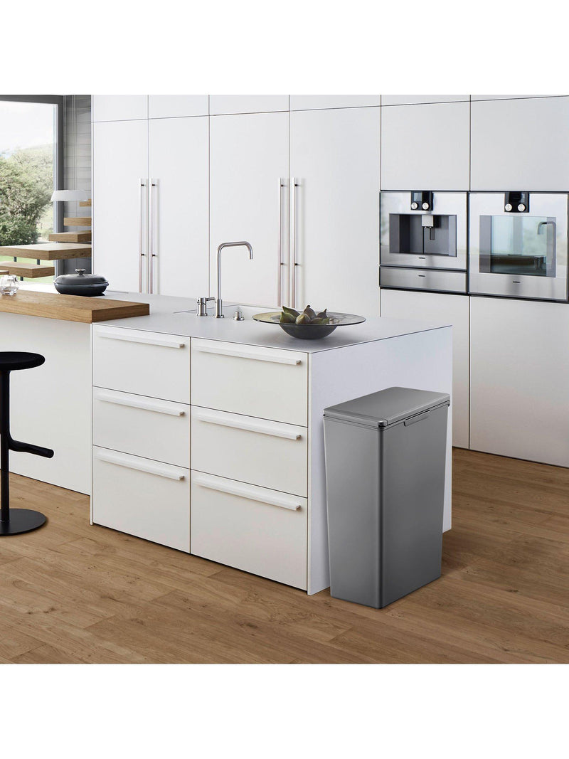 EKO Morandi Grey Touch Bin 40L - British product