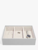 Stackers Classic Watch and Accessories Layer Pebble Grey Storage Tray