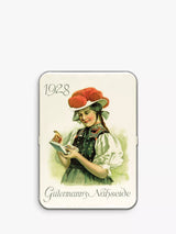 Gütermann creativ Nostalgic Sewing Tin with Sew-All Thread Bright Sewing Thread 100m Pack of 8