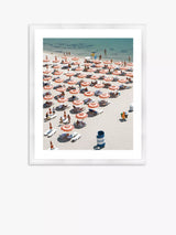 Brookpace Lascelles Beach Brella 1 Framed Photographic Print Multi 56 x 66cm