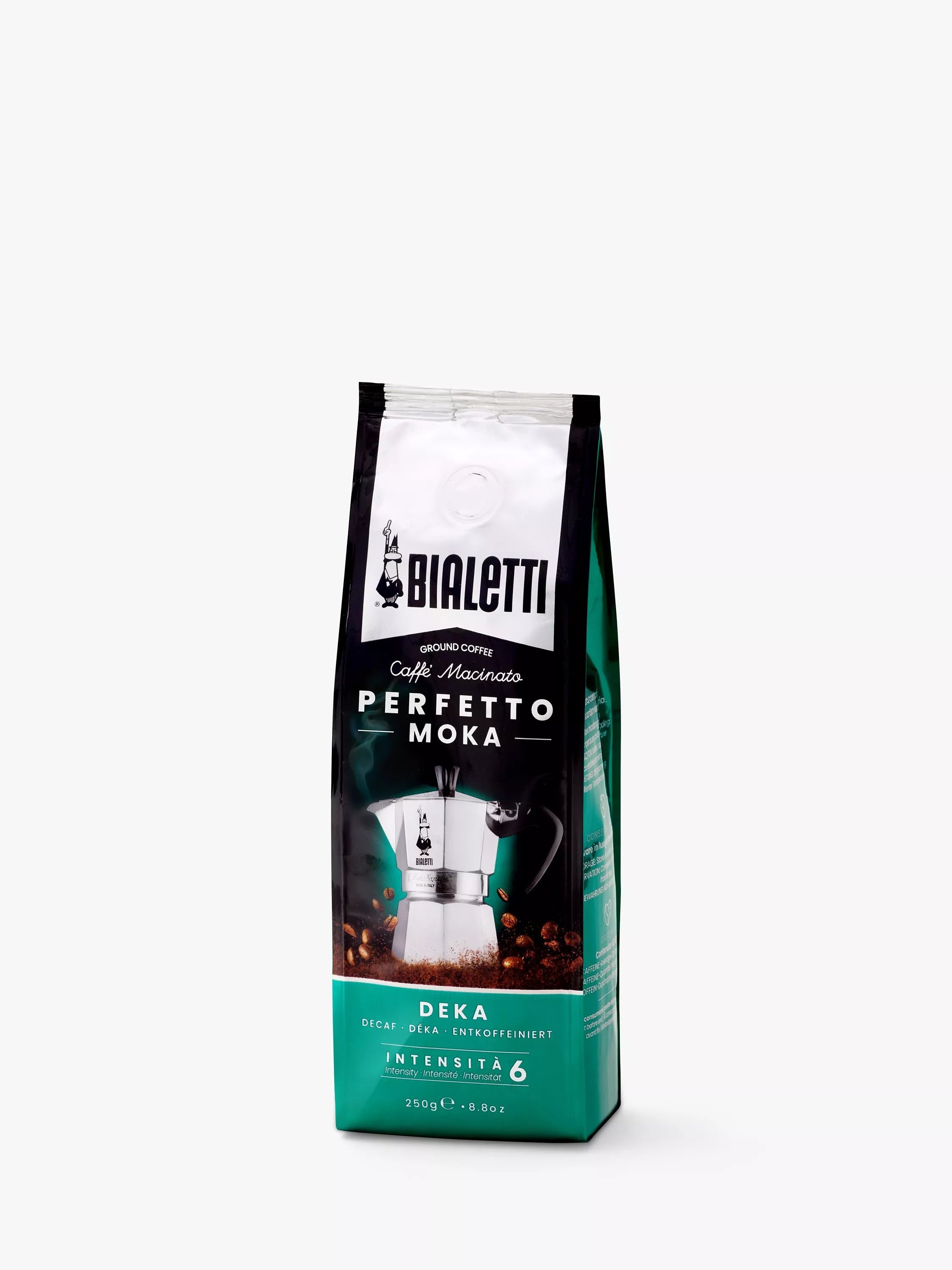 Bialetti Moka Deka Decaffeinated Ground Coffee, 250g - McGrocer