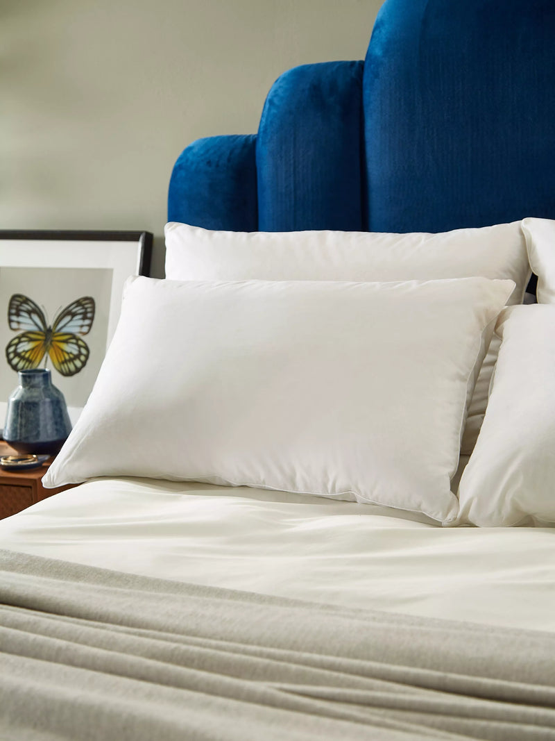 EarthKind Reclaimed Natural Down Standard Pillow Soft/Medium - British product