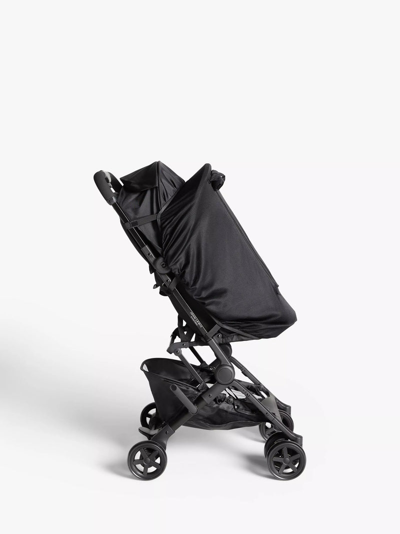 John Lewis universal pushchair sunshade in black, UK version