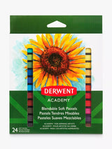 Derwent Academy Soft Pastels Drawing Set Pack of 24
