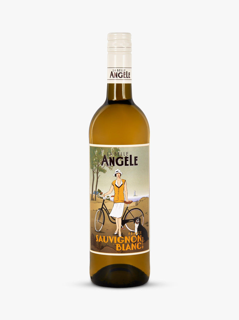 La Belle Angèle Sauvignon Blanc white wine 75cl, UK version