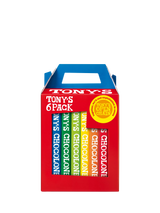 Fairtrade Rainbow Chocolate Bars, Pack of 6 in Gift Box