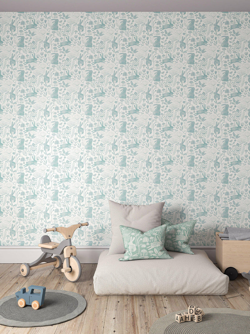 Harlequin Into The Meadow wallpaper, UK version